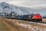 CN 3301E At Barriere On The CN Clearwater Sub.